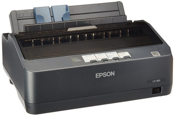 Impresora de matriz Epson LX-350, matriz de 9 pines, velocidad máxima 347  cps (10 cpi). – I MAS Technologies